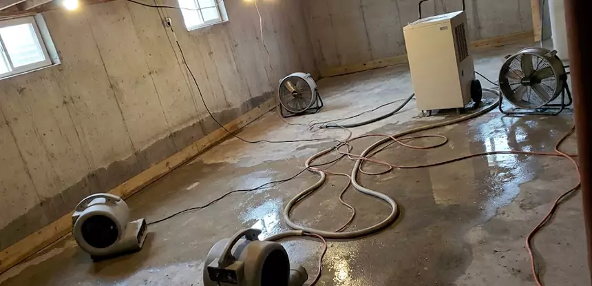Large-Scale Water Damage Cleanup in Powder Springs